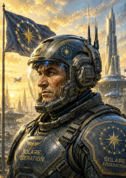 RICK STRYKER POSTER  A2   P001 SOLARE FÖDERATION