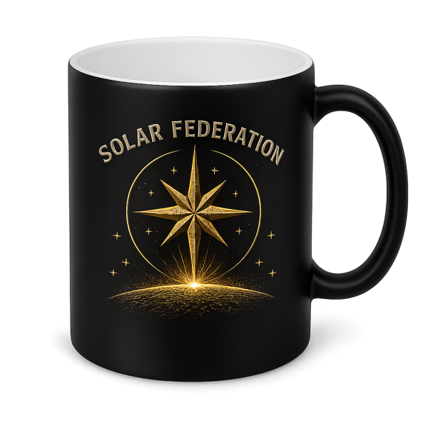 Solare Föderation Fan-Tasse – Der Stern der Zukunft