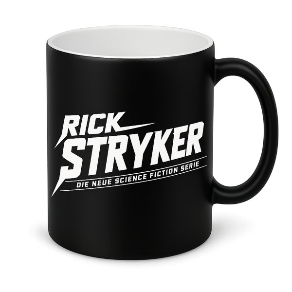 Rick Stryker Fan-Tasse – Matt-Schwarz